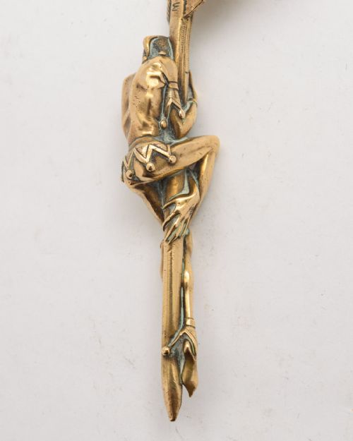 FABULOUS FRENCH CAST BRONZE PAPER KNIFE CIRCA 1880 - ADDITIONAL PHOTO 3