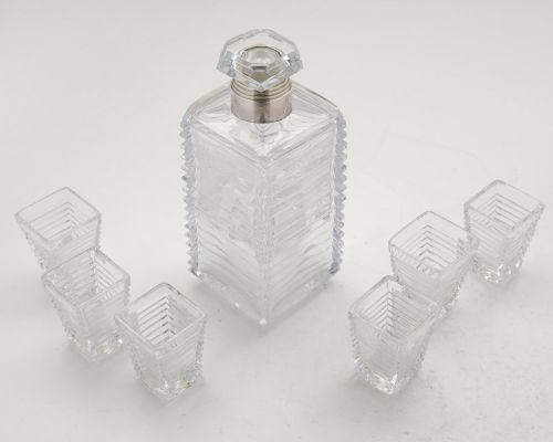 Good French Art Deco Decanter Set - Circa 1930