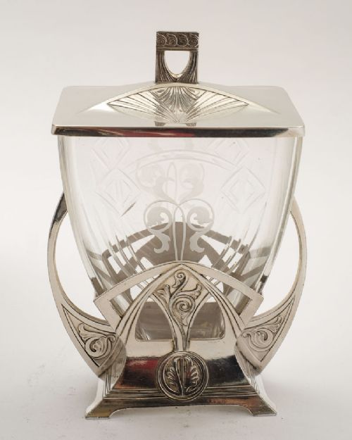 Gorgeous Wmf Biscuit Box - Circa 1900