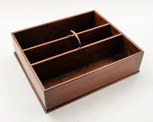 Nice Georgian Mahogany  Desk Tidy - Circa 1820