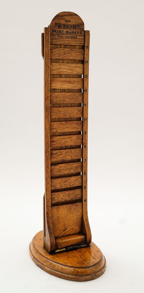 Rare Ebor Oak Skirt Marker - 1921