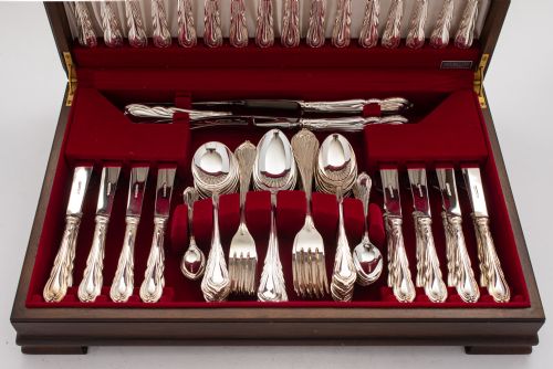 Fabulous Art Deco 87 Piece Canteen of Cutlery - Circa 1930