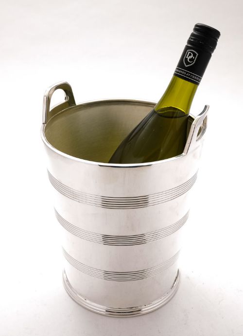 fig 1. Stylish Art Deco Champagne Bucket - circa 1930