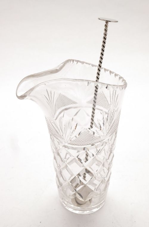 Nice Retro Glass Cocktail Mixing Jug - Circa 1950