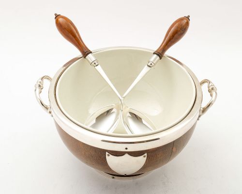 fig 1. A Good English Victorian Salad Bowl - circa 1890