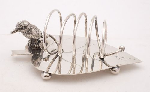 Gorgeous Australian  Silver Plated Toast Rack - Circa 1920s