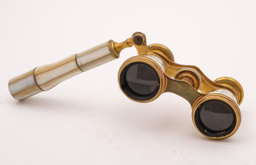 fig 1. Nice Pair Edwardian Opera Glasses - circa 1905