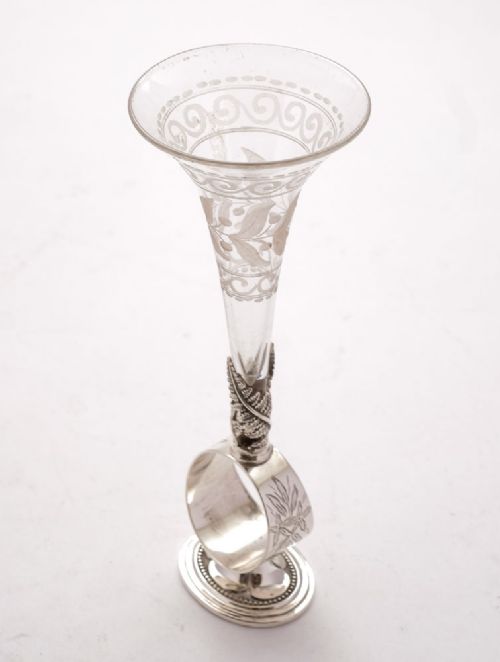 Unusual Victorian Napkin Holder, Circa 1890