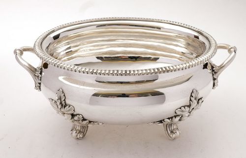 Nice Victorian Silver Plated Serving Dish, Circa 1890