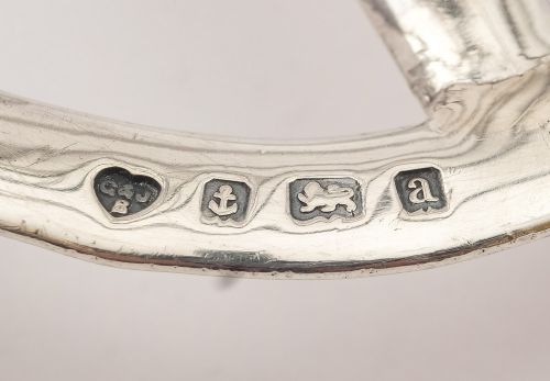 fig 1. Lovely Edwardian Silver Toast Rack - Birmingham 1901