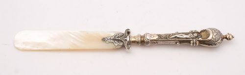 Nice Edwardian Paper Knife/letter Opener - Birmingham 1908