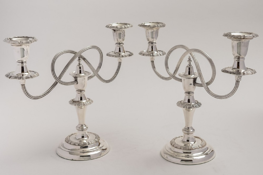 Lovely Pair of Victorian Candelabra