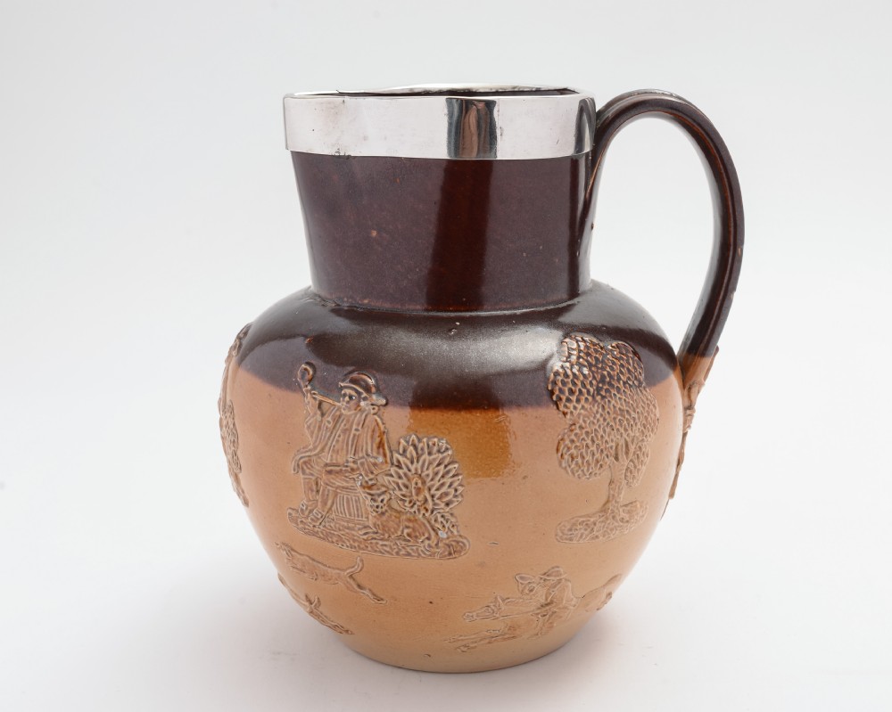 Salt glazed Royal Doulton Harvest Jug