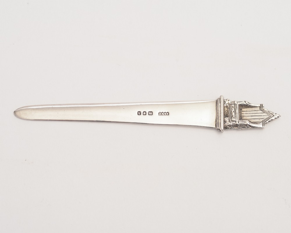 1936 Silver Coronation Paper Knife
