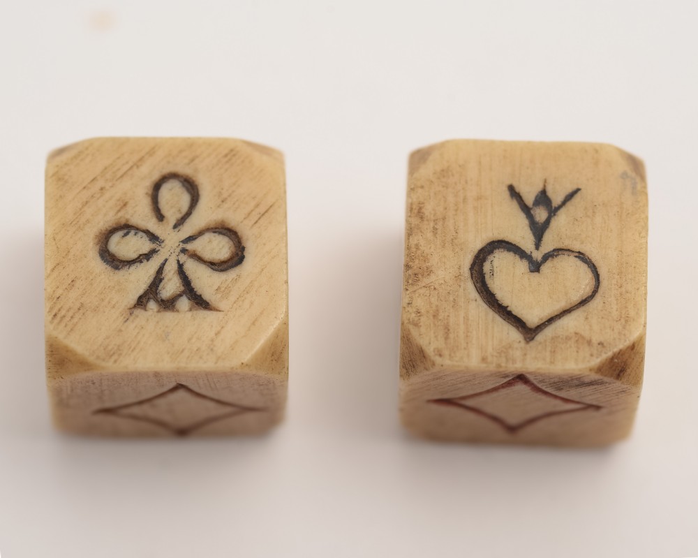 Pair of Napoleonic POW Dice