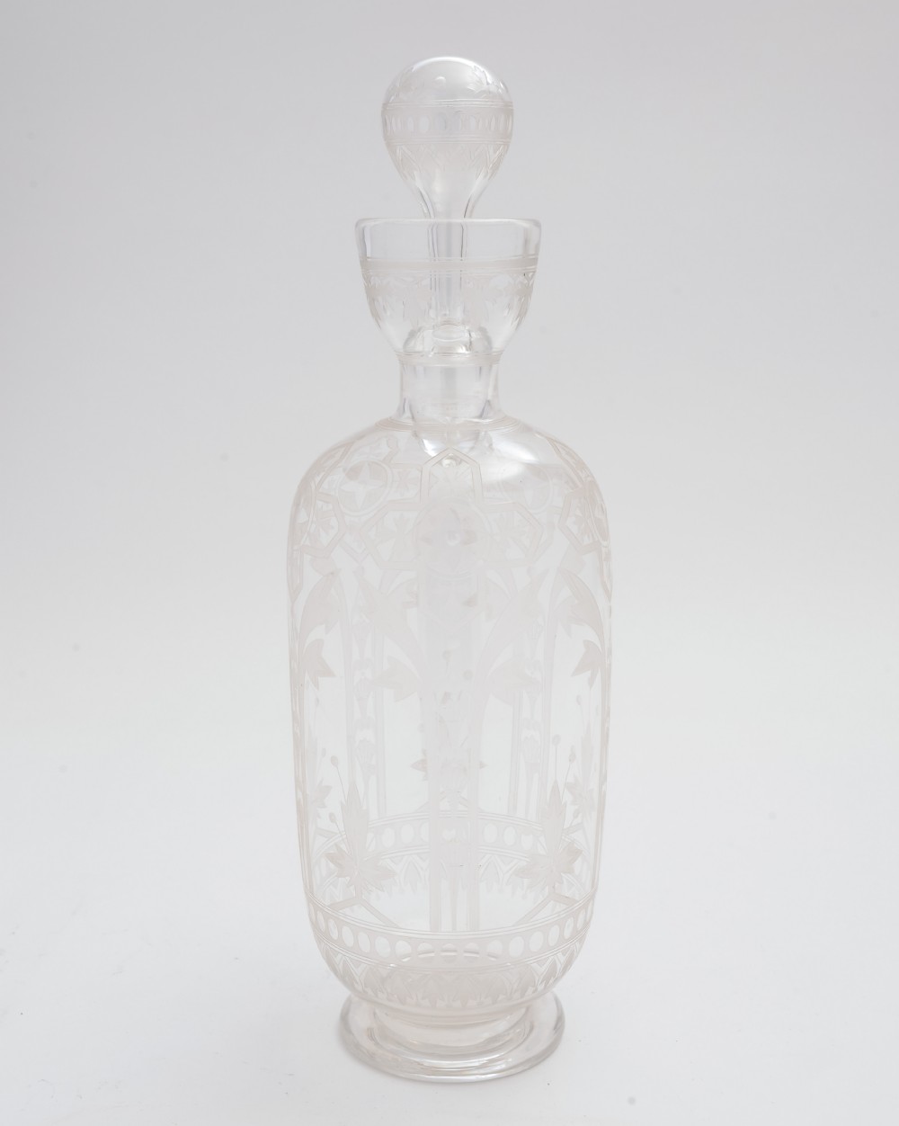 Unusual design Victorian Decanter