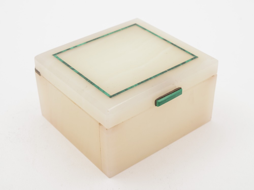 Art Deco Onyx Box by Asprey