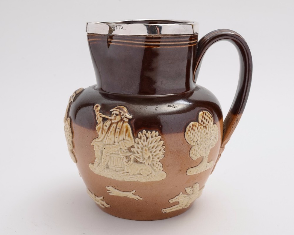 Royal Doulton Salt Glazed Harvest Jug, 1901