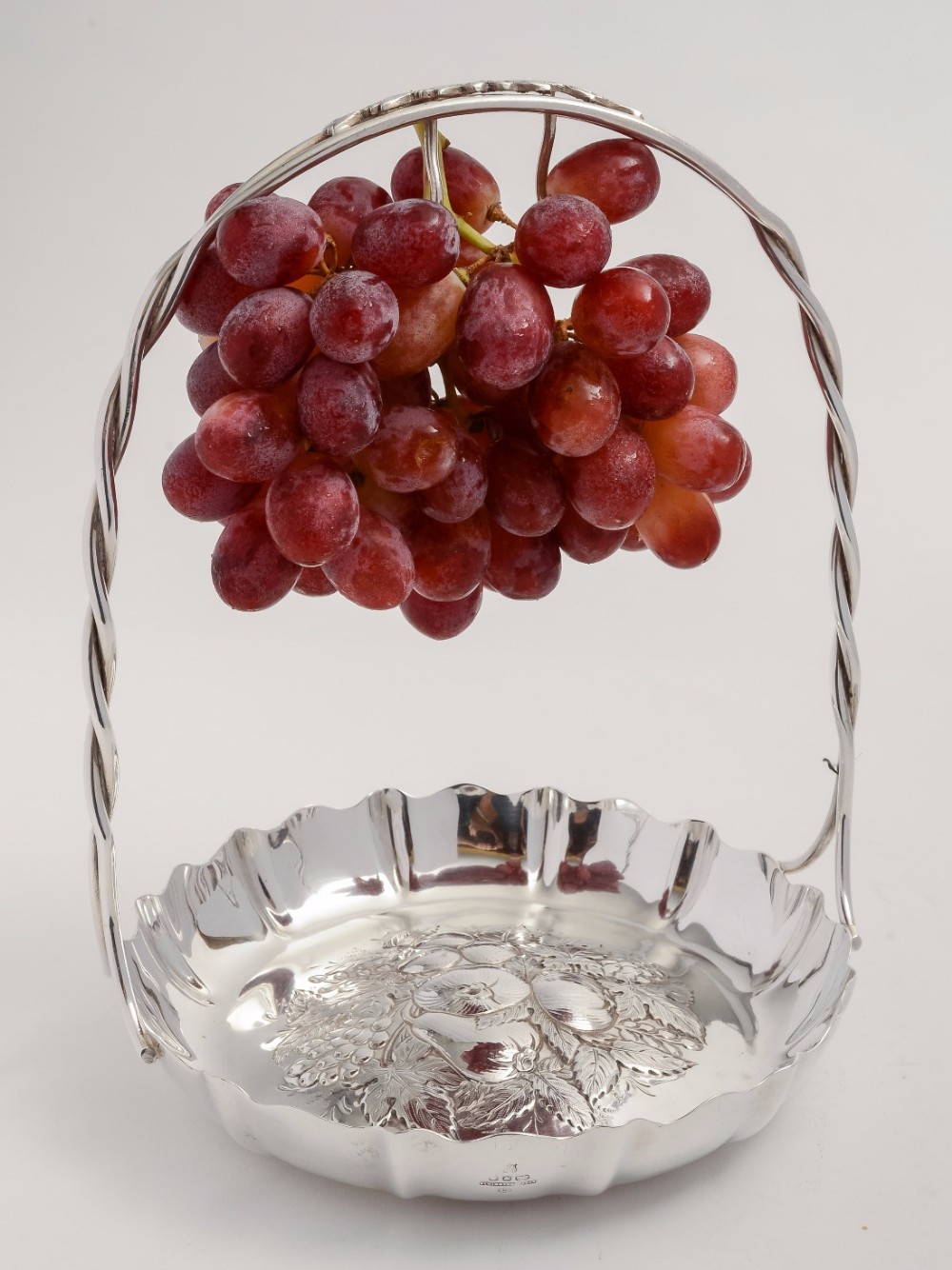 Elkington Silver Plated Grape Dish, 1924