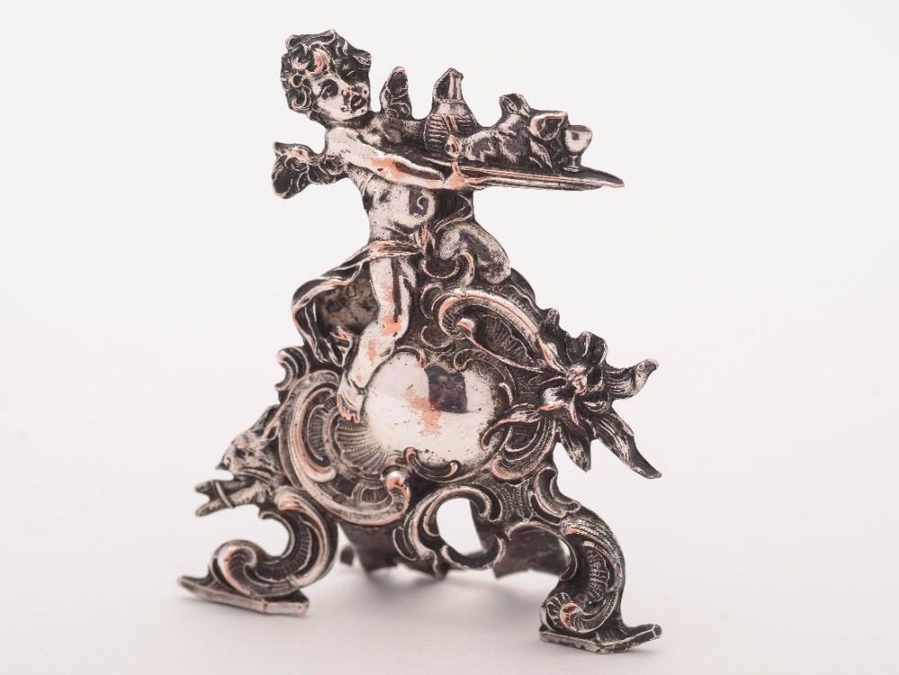 Victorian Silver Plated Menu Holder, Circa 1860
