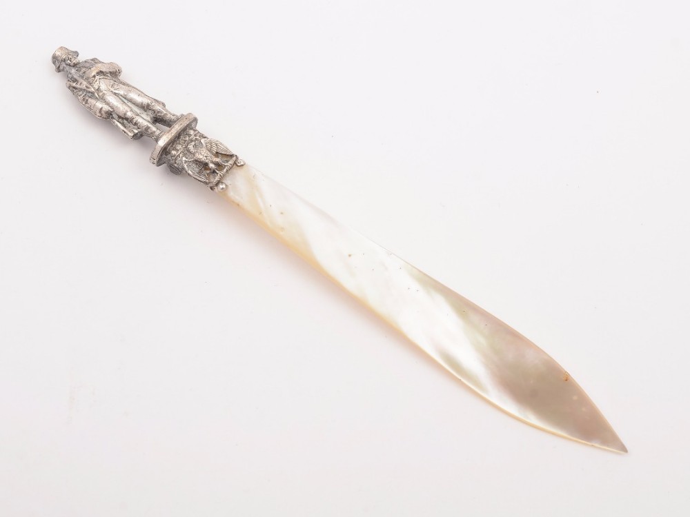 French Napoleon Paper Knife, Circa 1900