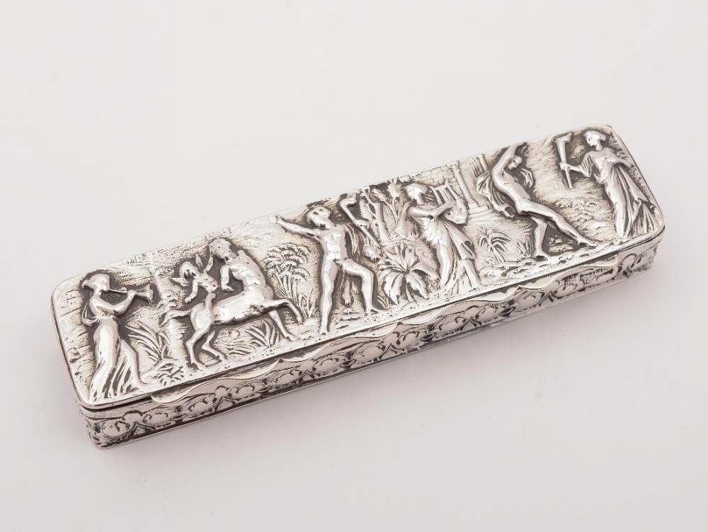 Edwardian Silver Box, Chester 1901
