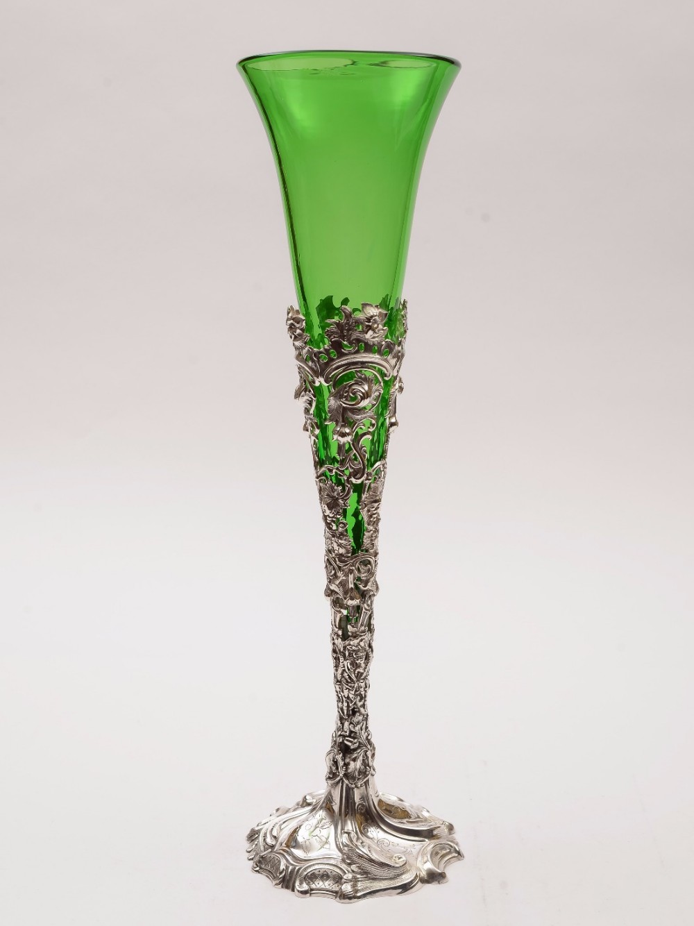 Large Victorian Silver Plated and Glass Centrepiece, Circa 1880