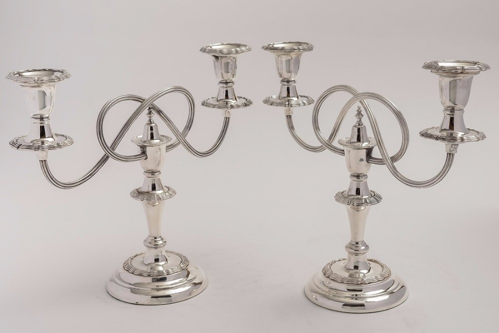 Lovely Pair of Victorian Candelabra, Circa 1880