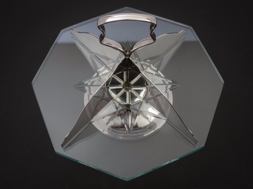 Art Deco Sandwich Dish, Circa 1930 View IV