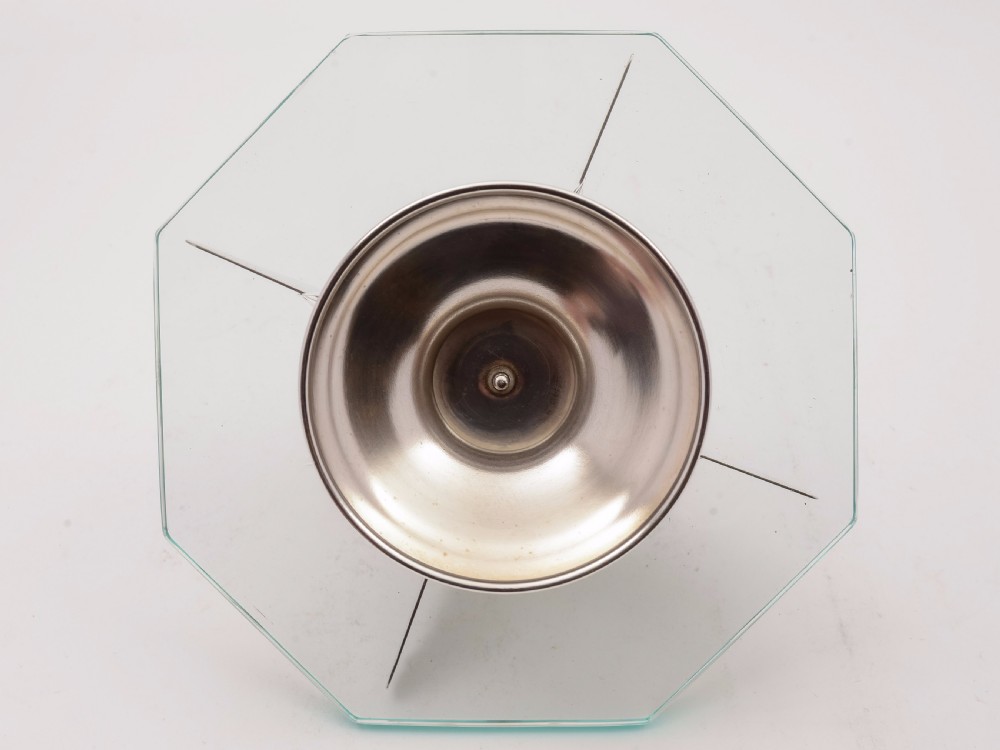 Art Deco Sandwich Dish, Circa 1930 View V