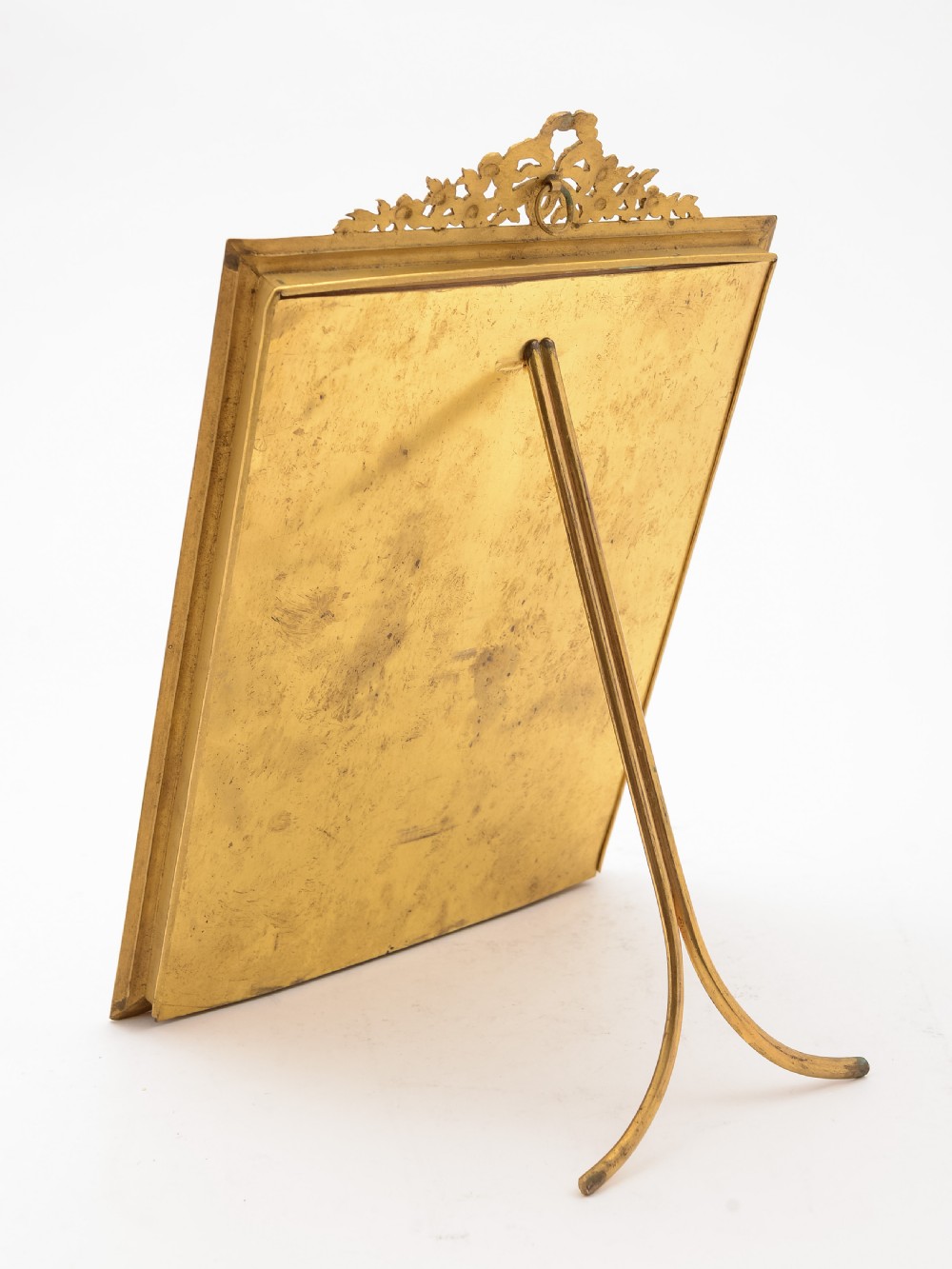 Edwardian Gilded Bronze Picture Frame, Circa 1905 View II