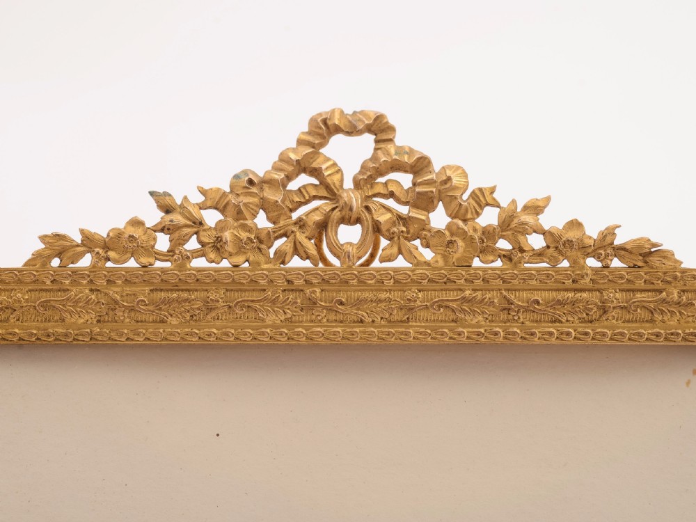 Edwardian Gilded Bronze Picture Frame, Circa 1905 View III