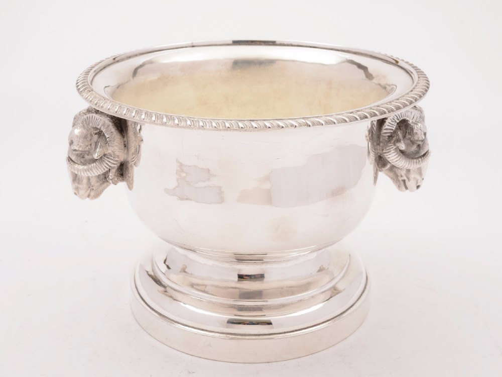 Regency Silver Plated Ice Bucket, Circa 1830