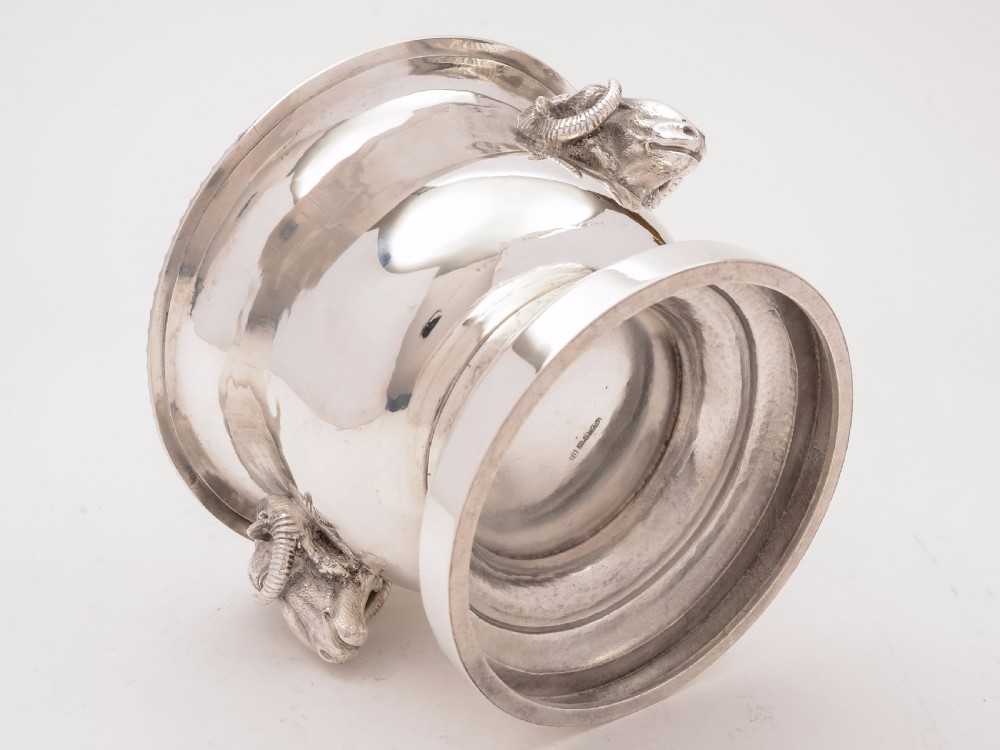 Regency Silver Plated Ice Bucket, Circa 1830 View II