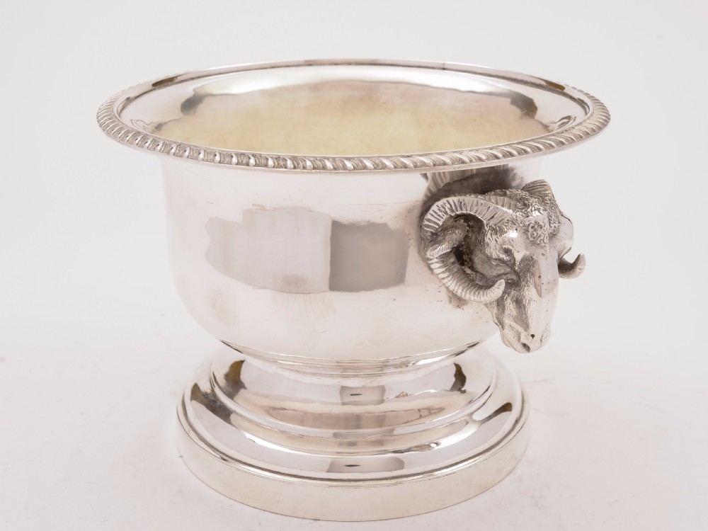 Regency Silver Plated Ice Bucket, Circa 1830 View III