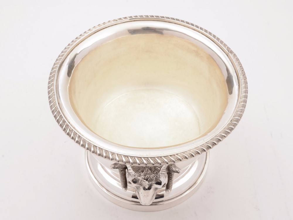 Regency Silver Plated Ice Bucket, Circa 1830 View IV