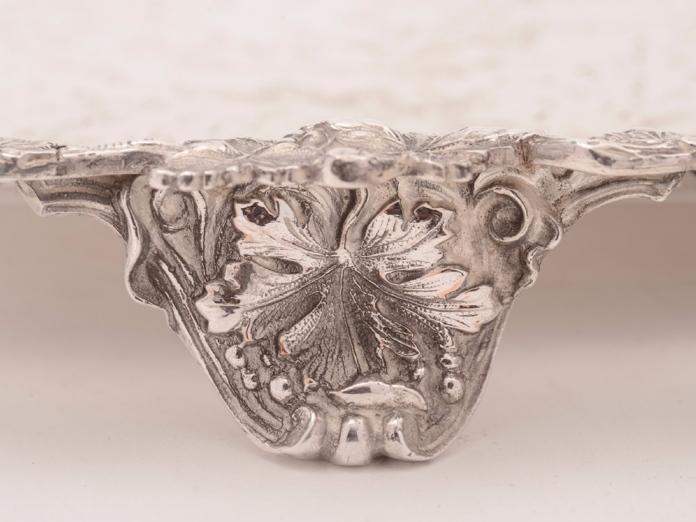Edwardian Silver Plated Tray, Circa 1905 View IV