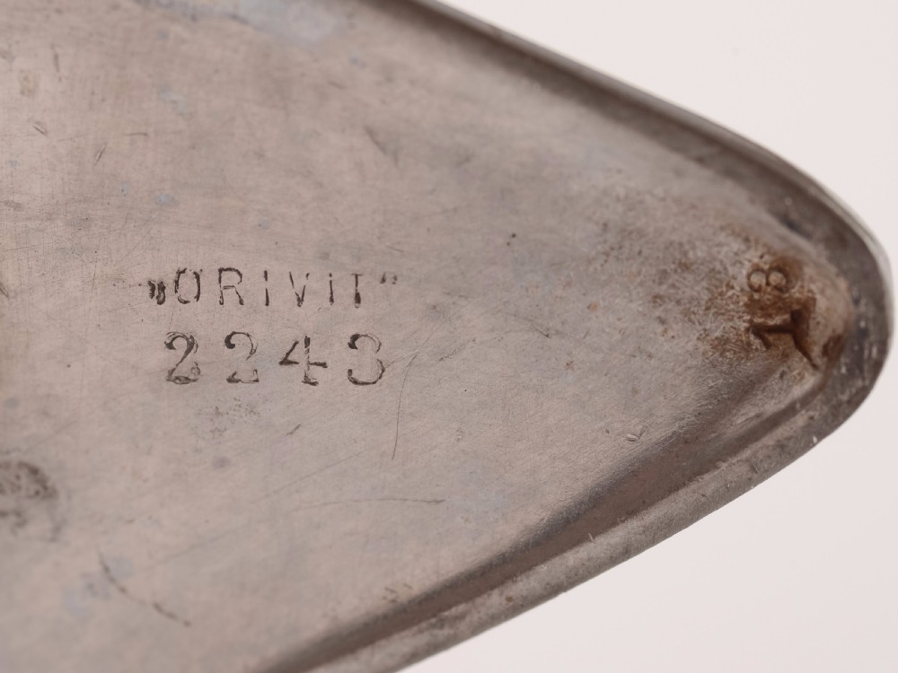 German Orivit Pewter Claret Jug, Circa 1900 View V