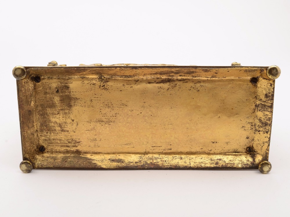 Victorian Brass Letter Rack, Circa 1890 View III