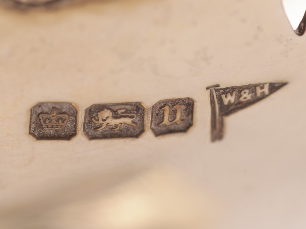 Pedestal Silver Bon Bon Dish, Sheffield 1912 View V