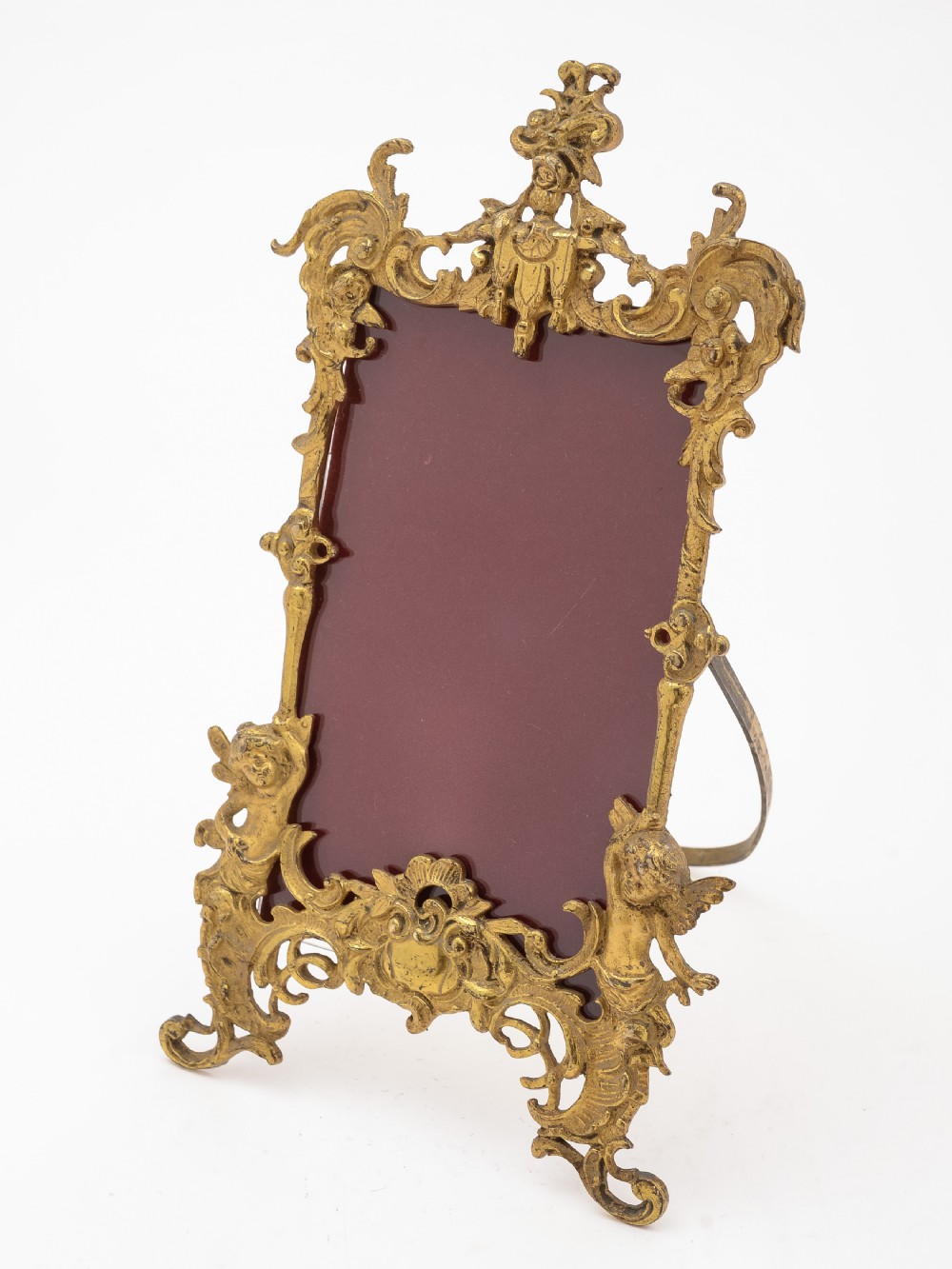Victorian Gilt Brass Photo Frame, Circa 1890