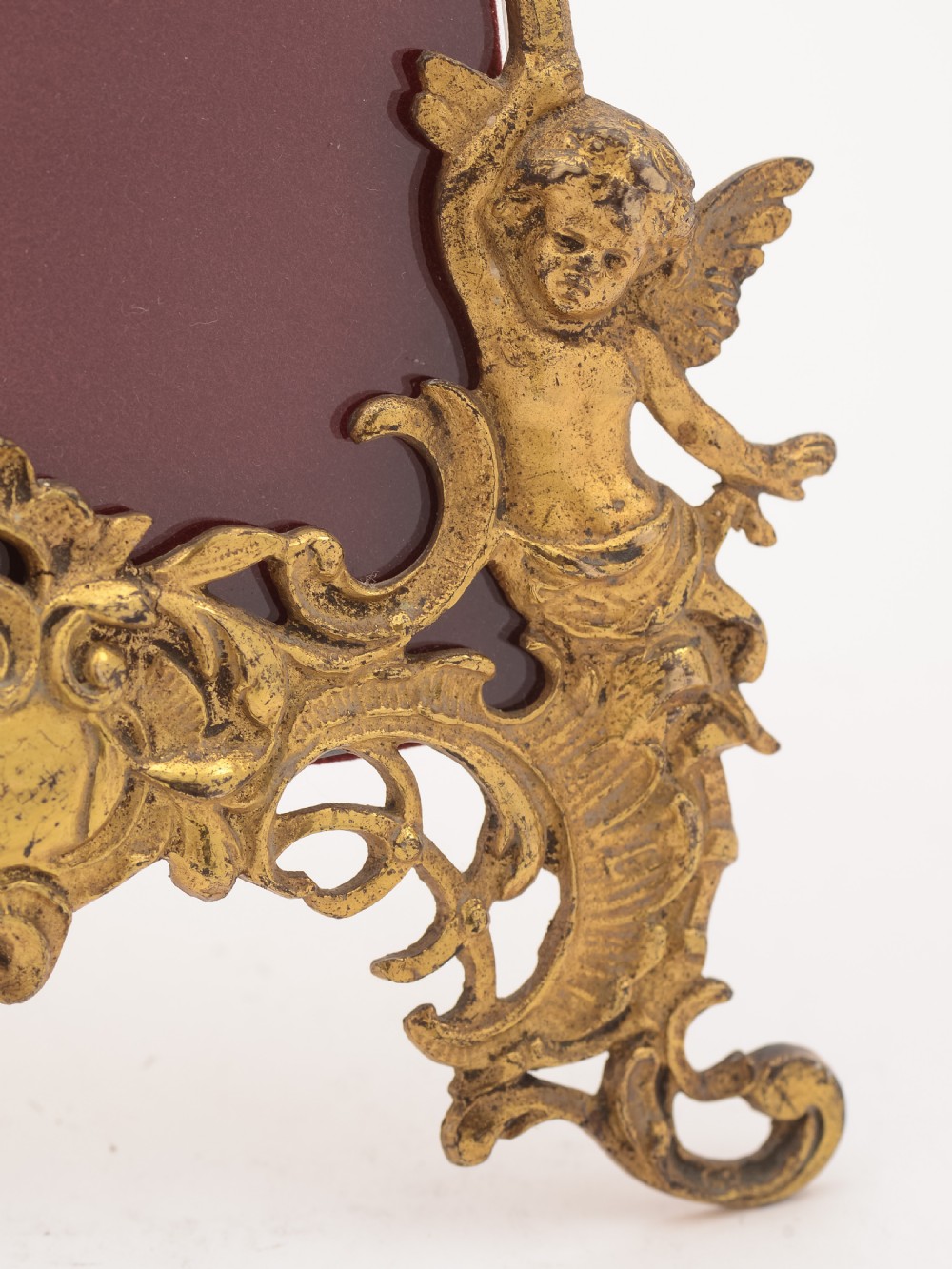 Victorian Gilt Brass Photo Frame, Circa 1890 View V