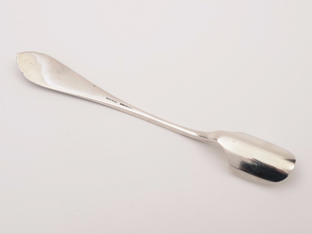 American Coin Silver Stilton Scoop, Circa 1870 View II