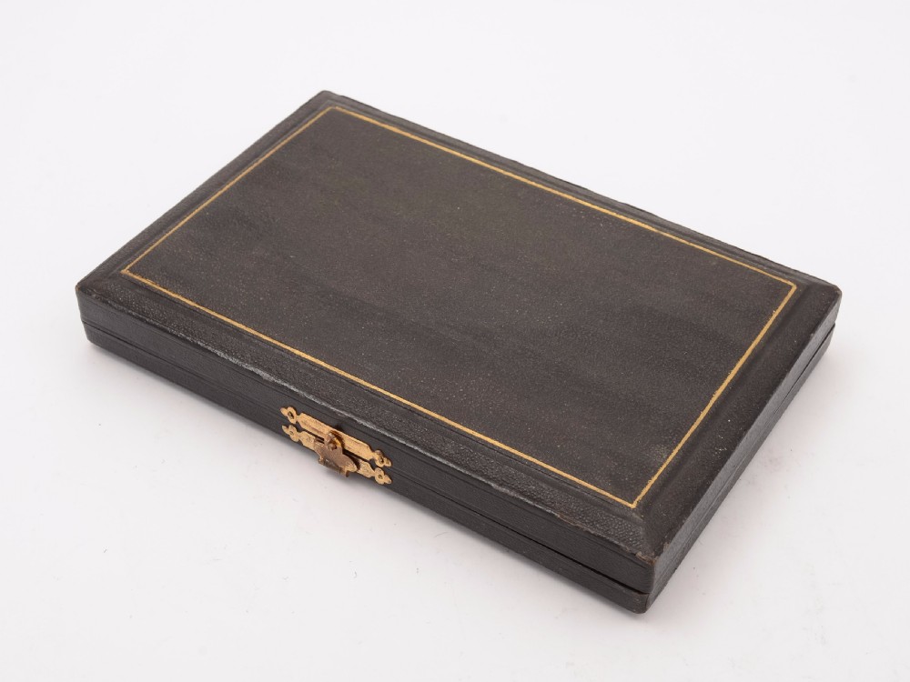 Victorian Cased M.O.P and Silver Serving Set, Birmingham 1896 View III