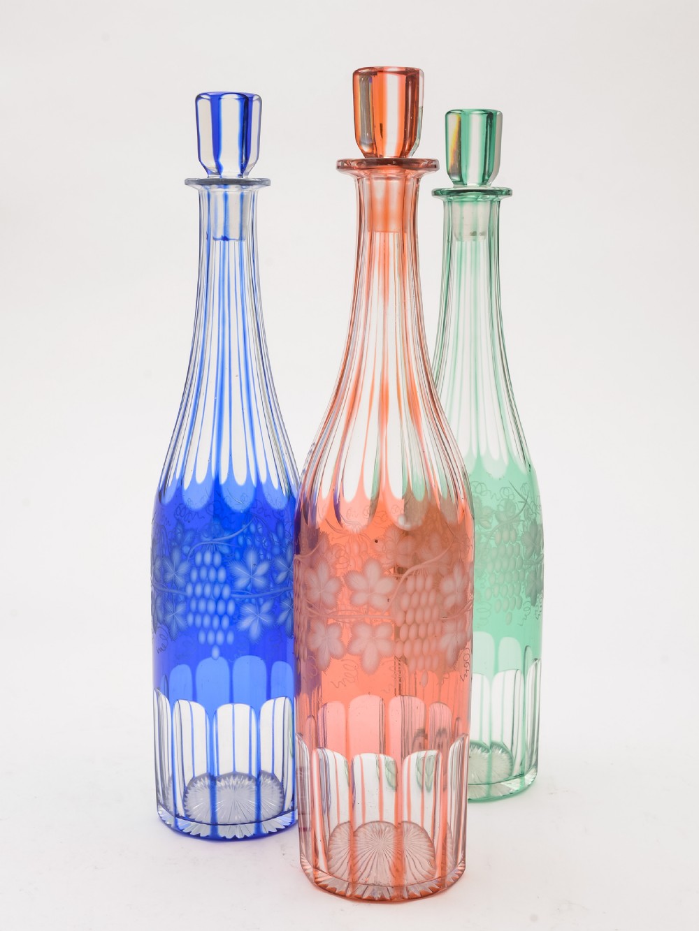 Victorian 3 Bottle Decanter Stand, Circa 1880 View IV