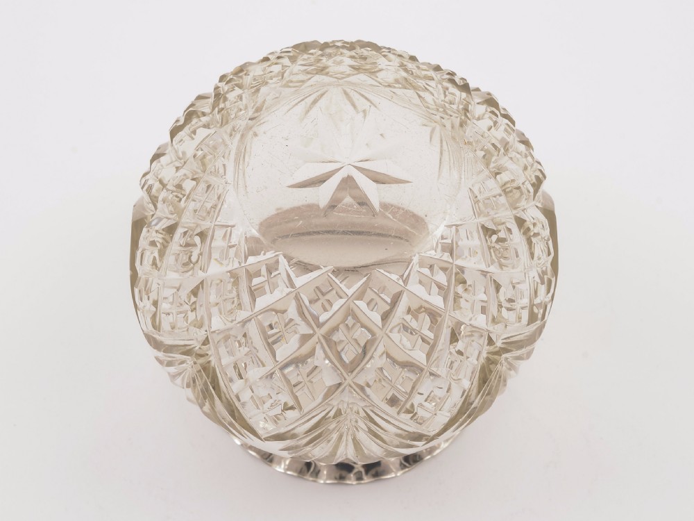 Edwardian Cut Glass Posey Vase, 1905 View IV