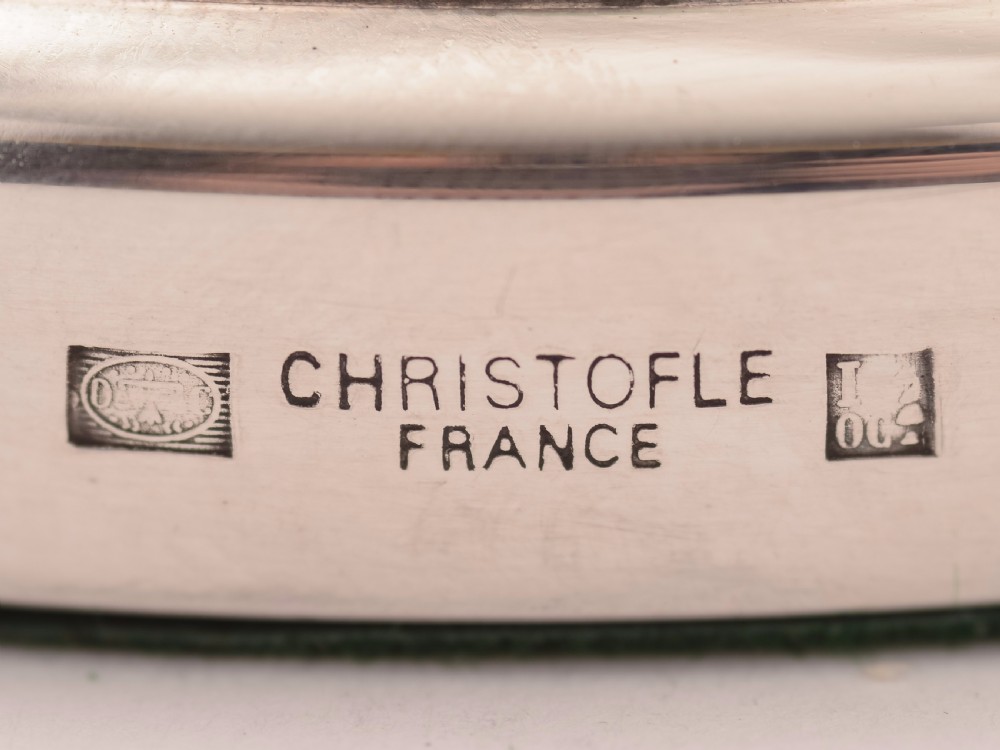 Christofle 3 Branch Candelabra, Circa 1920 View VI
