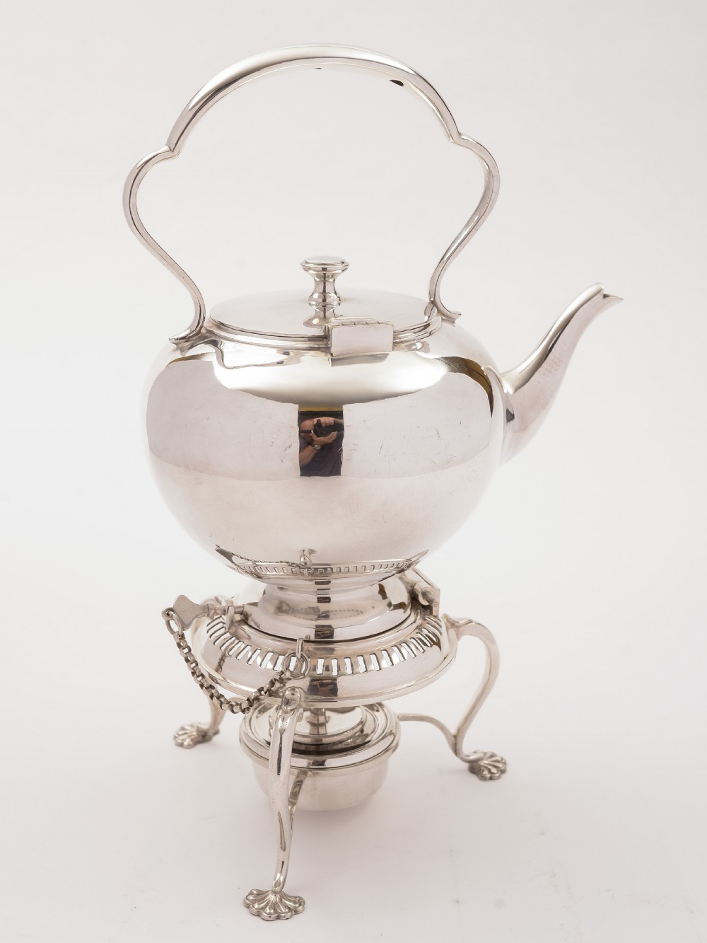 Edwardian Bachelors Tea Kettle, Circa 1905