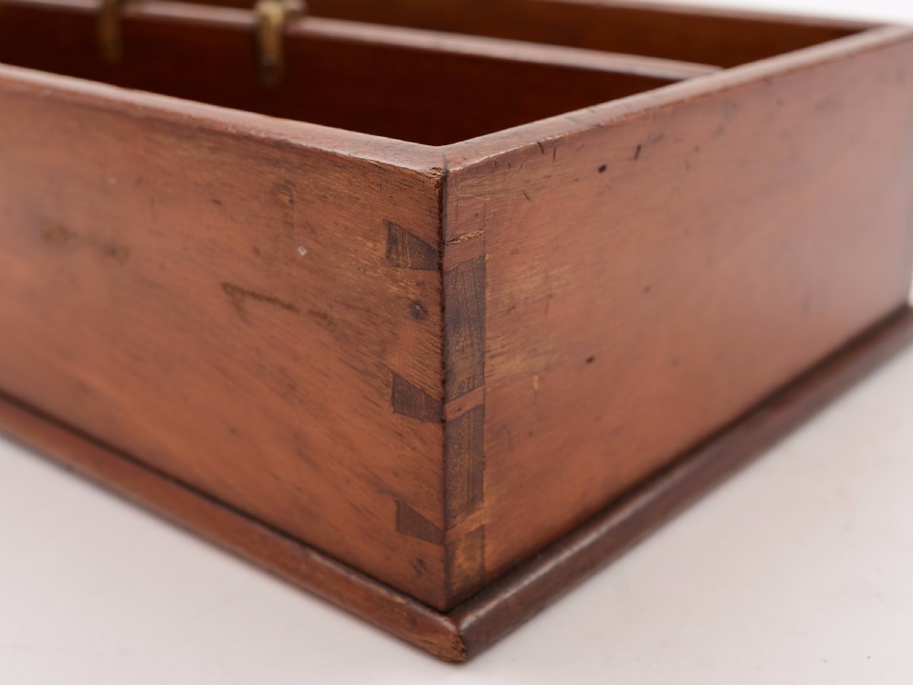 Victorian Mahogany Cutlery Box, Circa 1890 View VI