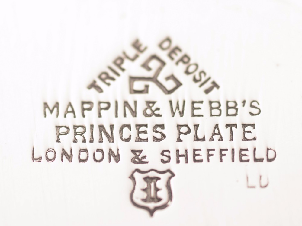 Edwardian Silver Plated Sandwich Tray, Circa 1905 View III